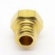 14 db MK8 extruder sárgaréz fúvóka 3D-s nyomtató Makerbothoz, 7 méretű, 0,2 mm, M8S8