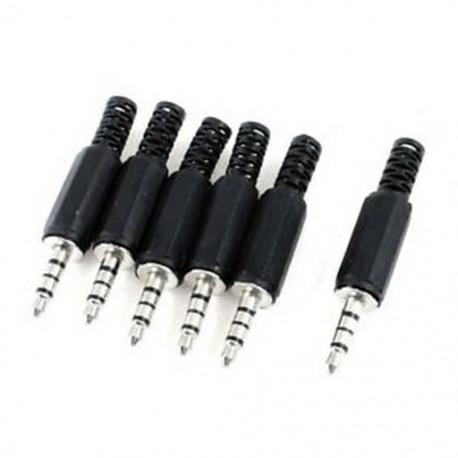 2X (6 3,5 mm-es audiokábel a csatlakozó csere 4 pólusú csatlakozófeje F2V3-hoz