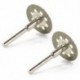 10 PCS 22 mm-es 8 lyukú elektromos csiszolótartozékok Gyémánt szelet / fűrészlap L6A4