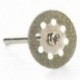 10 PCS 22 mm-es 8 lyukú elektromos csiszolási kiegészítők Gyémánt szelep / fűrészlap E1X5