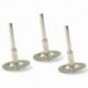 10 PCS 22 mm-es 8 lyukú elektromos csiszolási kiegészítők Gyémánt szelep / fűrészlap E1X5