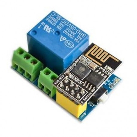 ESP8266 ESP-01S 5V WiFi relé modul Az intelligens otthoni távirányító kapcsolója A1V2