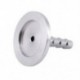 Rozsdamentes acél 304 KF25 karimás 8 mm-es tömlőcsonk adapter Z1A8 vákuumhoz