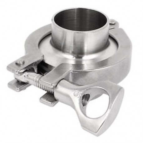 1,5 hüvelykes Tri Clamp rozsdamentes acél szaniter csőhüvely-készlet D3R8