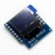 4x (0,66 hüvelykes OLED D1 mini OLED pajzs I2C / IIC-vel 64x48 pixel 3,3V Z9T9)