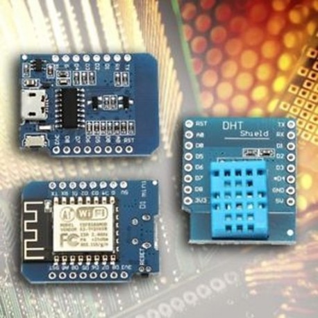 3X (DHT11   DHT22 pajzs   D1 Mini NodeMcu Lua WIFI ESP8266 fejlesztőpanel P4Q7)
