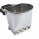 2X (Gyors kézbesítésű habarcs permetező fali habarcs fecskendő, stukkólapát, Hopper Ladle, M7G8
