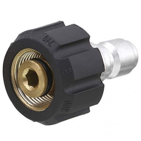 Magas nyomású mosó csavarkötés M22 14mm X 3/8 hüvelykes gyorscsatlakozó dugó Hig Y5V4