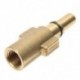 2X (1/4 hüvelykes autónyomásos mosó hab-lencse adapter fekete és Deckerhez Bosch E4X3