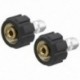 2X (nyomómosó Twist Connect M22 14mm X 3/8 hüvelykes gyors leválasztó dugó F4W3