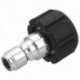 2X (nyomómosó Twist Connect M22 14mm X 3/8 hüvelykes gyors leválasztó dugó F4W3