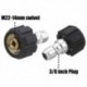 3X (nyomómosó Twist Connect M22 14mm X 3/8 hüvelykes gyors leválasztó dugó C3N9