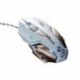 fehér - USB 6 gombos laptop optikai számítógép Pc notebook vezetékes játék egér egér U N7T2