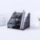 6X (otthoni irodai asztali irodai tároló File Rack Organizer Sorter Black Meta R7V7