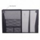 6X (otthoni irodai asztali irodai tároló File Rack Organizer Sorter Black Meta R7V7