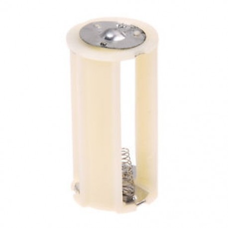 1X (törtfehér hengeres elemtartó adapter 3x1,5 V-os AA akkumulátorokhoz S5B2)
