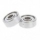 4 x 13 x 5 mm árnyékolt Micro Mini kis gördülőcsapágyak 624Z 5 db V8Z4