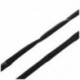 2,5 mm átmérő Fekete hőre zsugorodó cső zsugorcső 5M 16.4Ft W1R1