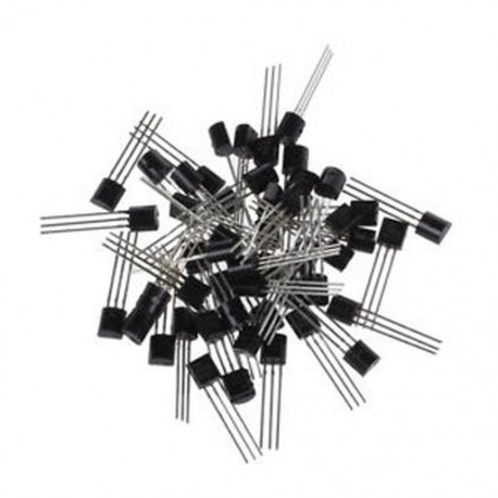 2N3906 3 pin Általános célú Pnp Bipoláris Tranzisztorok 50 Pcs A7F2 B6B0