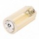 2X (törtfehér hengeres elemtartó adapter 3x1,5 V AA akkumulátorokhoz A7I8)