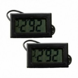 2X (2x LCD hőmérő hőmérsékletmérő Ger Tester mutató -50 fok W4G5-ig)