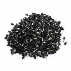 Huzal krimpelt szigetelésű AWG14 huzaldugaszos vezeték végcsatlakozó, 1000 darab, B M5I8