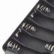 6x1.5V AA 2A CELL elem akkumulátor tartó tárolódoboz 9V tok   vezetékes huzal B E1A6