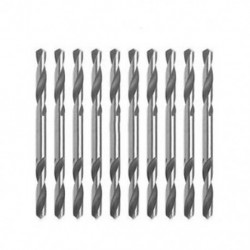 1X (10 db / 3 mm-es készlet HSS dupla végű spirális torziós fúrószerszám fúrók F7V5)