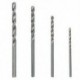 40 db mini fúró HSS bit, 0,5 mm – 2,0 mm, egyenes szárú NYÁK csavar fúrószárak S S1S4