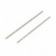 1X (25 db 0,5-3,0 mm-es miniatűr egyenes szárú kicsi csavart fúrókészlet BodJ8O7)