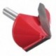 CNC gravírozás, V hornyos bit, 3D-s bit, útválasztó, faragó vágószerszám, 90 fok 6mm