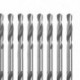 2X (10 db / 3 mm-es készlet HSS dupla végű spirális torziós fúrószerszám fúrók V9K3)