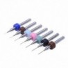 Fúrófejek a 3D nyomtató fúvókák tisztítókészletéhez, 7 darab PCS: 0,2 mm 0,25 mm 0 U7E3