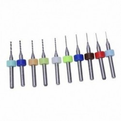 Fúrófejek 3D nyomtató fúvóka tisztító készlethez 10 db-os csomagban: 0,3 mm 0,4 mm 0. P7S2