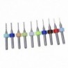 Fúrófejek 3D nyomtató fúvóka tisztító készlethez 10 db-os csomagban: 0,3 mm 0,4 mm 0. P7S2