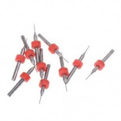 10 db-es NYÁK nyomtatott áramköri fúrószárak 0.5 mm V1Y6
