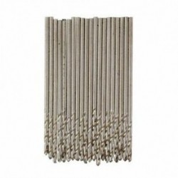 2X (20 db 1 mm-es csavart fúróhegy Z6X9 fúróhoz)