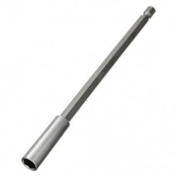 2X (új 150 mm-es, 1/4-ös, gyorskioldású mágneses csavarhúzó-hosszabbító bit, B6U8 tartó)
