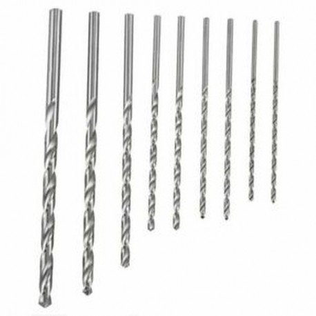 1X (RÉSZLETEN HOSSZÚ HSS FÚRÓKÉPEK 2 mm 2,5 mm 3 mm 4 mm 5 mm 6 mm SET U6I4)