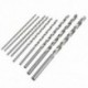 1X (RÉSZLETEN HOSSZÚ HSS FÚRÓKÉPEK 2 mm 2,5 mm 3 mm 4 mm 5 mm 6 mm SET U6I4)