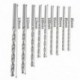 1X (RÉSZLETEN HOSSZÚ HSS FÚRÓKÉPEK 2 mm 2,5 mm 3 mm 4 mm 5 mm 6 mm SET U6I4)