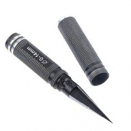 Univerzális acél 0-14 mm-es fekete professzionális késfúró szerszám széle, Rea W1O4
