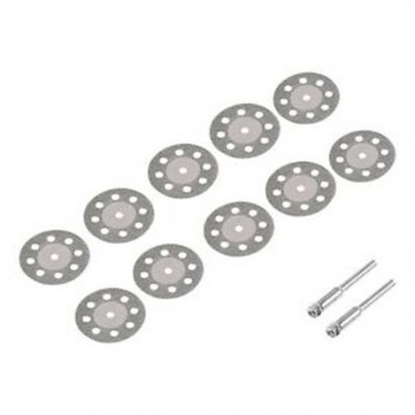 30 mm-es 8 lyukú gyémánt kör alakú gyémántvágó kerék, levágott tárcsák, bevont Ro K9G8