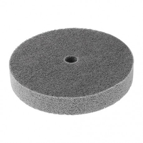 1X (150 mm átmérőjű, 25 mm vastag 180 szemcsézetű szálas kerék polírozó korong W4H5)