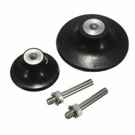 1set 2 hüvelykes és 3 hüvelykes csiszolókorong-tartó 1/4 hüvelykes szár Selyem Roloc Roll &amp  Lock R U2E3