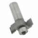 1/2 &quot Shank Dia 3/8&quot  Vágómélység Rabbet Router résvágó bit B7G3 A6T5