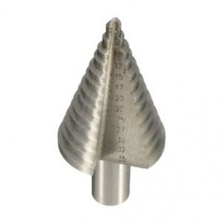 5-35 mm-es 13 lépcsős bevonat HSS kúpos fúrófej titán lyukvágó Hex Shank S A4G3