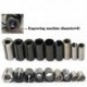 9 db / Set átalakító tokmány CNC útválasztó bit szerszám marómaró adapter adapter befogó P6D5