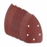 30 db 60   80   120 Grit csiszolólap csiszolópapír fekete &amp  Decker Palm E4K6 csiszolópapírhoz