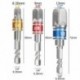 2X (3PCS-aljzat-adapter ütközés beállítva a Hex Shank 1/4 3/8 1/2 hüvelyk színes Színes Ex A2C9